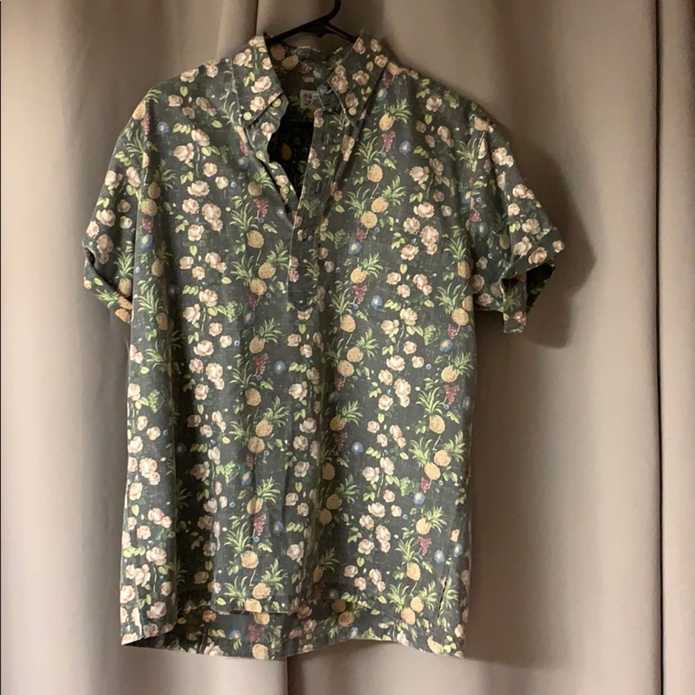 Vintage Reyn Spooner half button shirt.